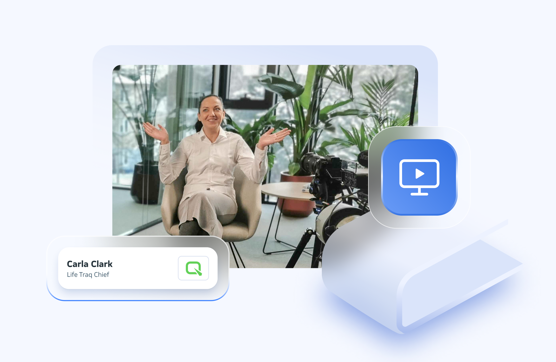image of Carla Clark during the Interview - LifeTraq
